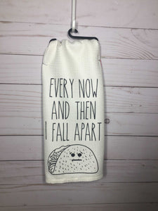 Fall Apart Tacos Rae Dunn Inspired Dish Towel
