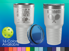 Tears of My Pickleball Opponents- Custom Laser Engraved 30 oz Tumbler - Personalized Ringneck Polar Camel