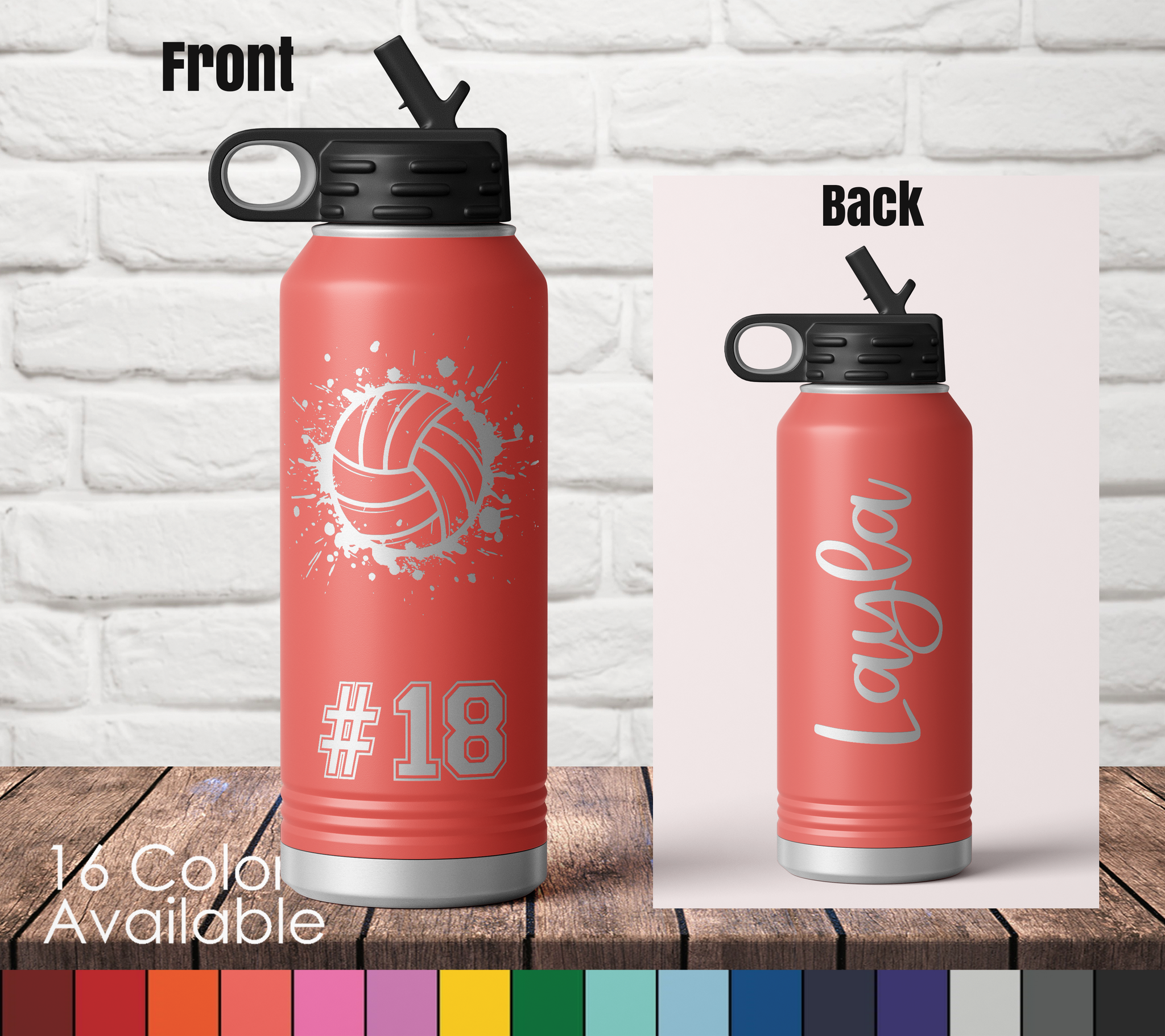 32 oz Polar Camel Metal Water Bottles