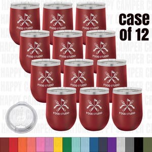 1 Case (12pc) 16oz Custom Design Polar Camel Stemless Tumbler *WHOLESALE*