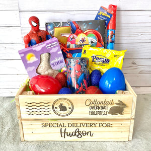 Wood Easter Crates - Cottontail Express