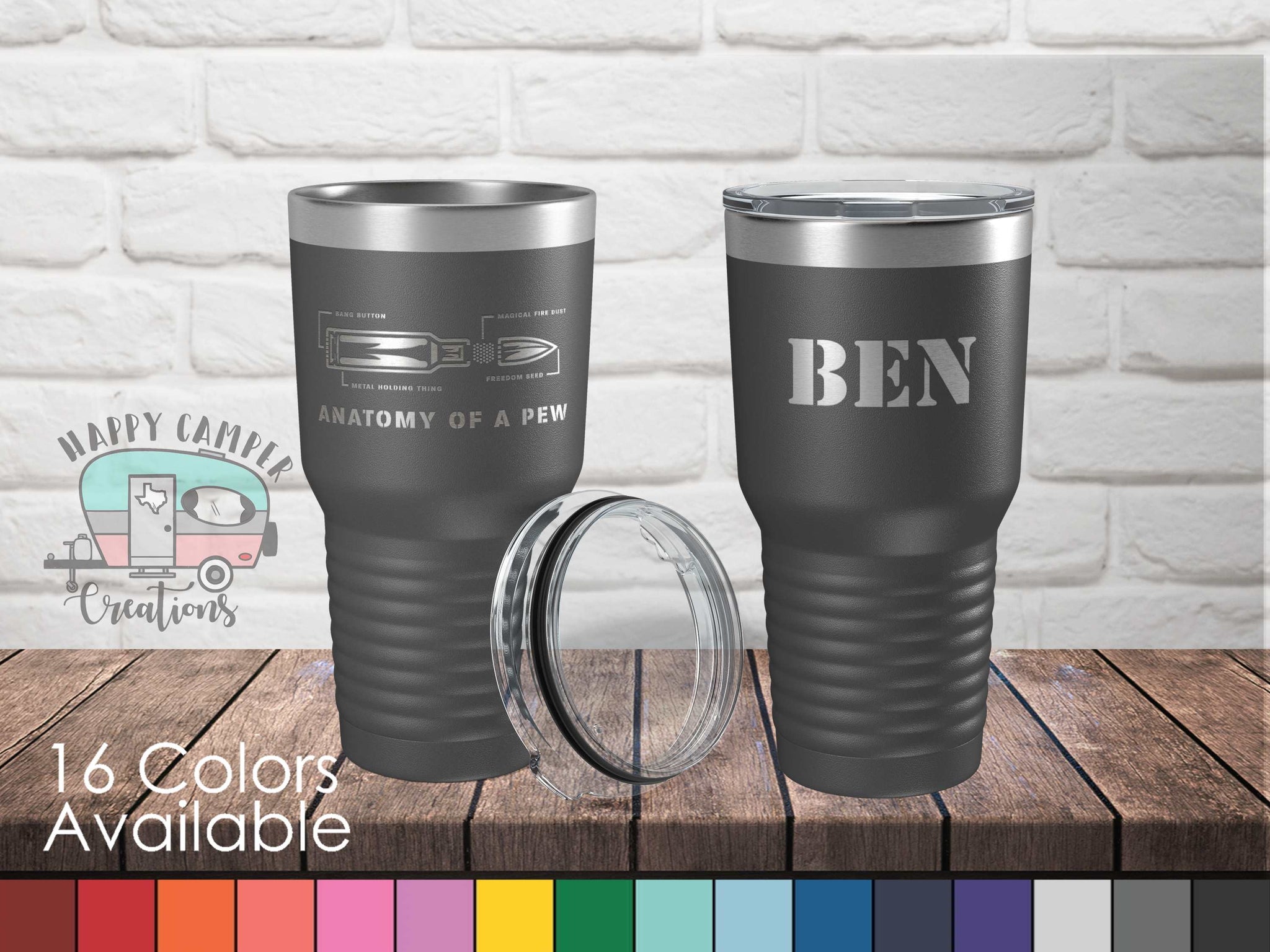 Customized 16 oz Double Insulated Stainless Steel Cheap Tumblers