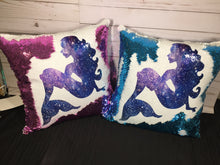 Galaxy Mermaid 2 Custom Sequin Pillow