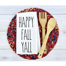 Happy Fall Y’all Rae Dunn Inspired Dish Towel