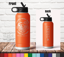 32oz Couple More Days Construction Sports Bottle- Personalized Laser Engraved Double Wall Water Bottle
