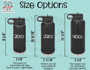 1 Case (12pc) 32oz Custom Design Polar Camel Water Bottle *WHOLESALE*