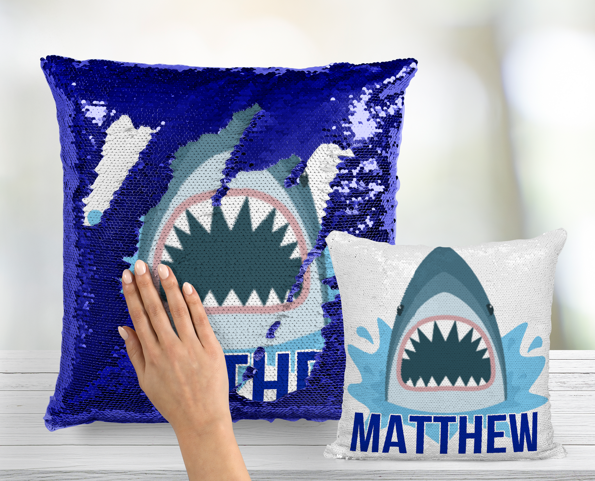 Personalized online flip pillow