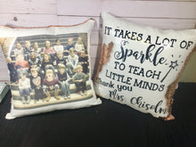 Sparkle to Teach Little Minds Teacher Mermaid Pillow