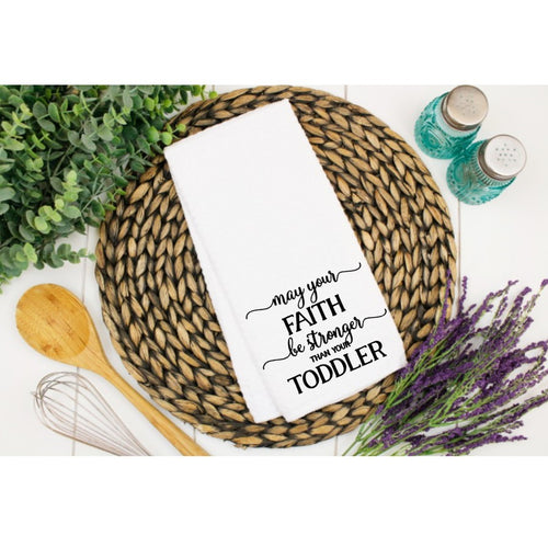 Toddler Faith Dish Towel