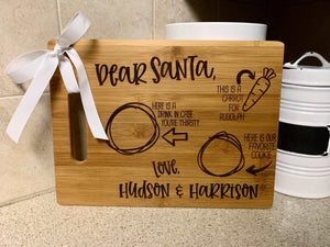 Cookies for Santa Board