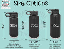 Godmother Sports Bottle - Custom Laser Engraved Polar Camel Double Wall Non Spill Water Bottle