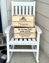 Graduation Wood Crates - Personalize with Your Grads Name & School!