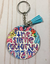 Slime Logo Custom Keychains